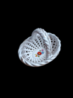 Kalocsai Porcelán - Aranyozott / Fonott Kosàr