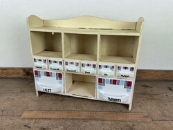 -AV971- Régi Fali Fűszeres Fűszertartó Kispesti Gránit