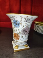 Herendi körmös kaspó, ritka dekor