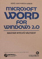 Gerő Judit; Reich Gábor: Microsoft Word for Windows 2.0 (magyar nyelvű változat)