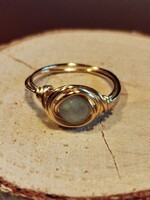 Labradorit gyűrű
