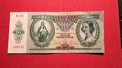 10 Pengő, Tíz Pengő, 1936