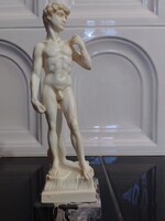 Michelangelo G.Rugerri által kèszített Dávid szobra.(Másolat)