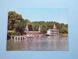 Képeslap (16) - Hévíz-Gyógyfürdő - Strand 1970-es évek - (Foto: Fényes Tamás)