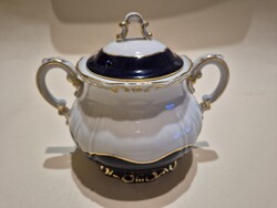 Zsolnay Pompadour I. sugar bowl for tea set