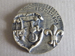 Tinódi Lantos Sebestyén Regöstábor emlékplakett