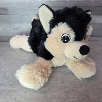 Puha plüss husky kutyus