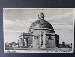 Régi képeslap - Székesfehérvár, Prohászka Ottokár emléktemplom 1936