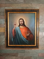 Zsitva Zoltán A Világmegváltó 2022 olajfestmény