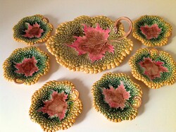 ANTIK EICHWALD MAJOLIKA SÜTEMÉNYES KÉSZLET