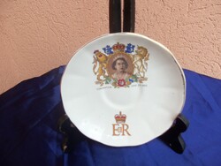 Koronázási emlék tányér