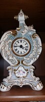 Sitzendorfi jellegű barokk kandallò ora 37cm I.oszt