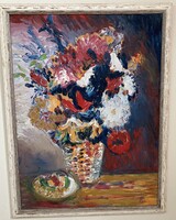 Schéner Mihály: Virágcsendélet