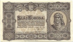 100 korona 1923 Pénzjegynyomda 3.