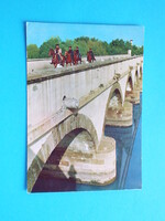 Képeslap (16) - Hortobágy - A Kilenclyukú-híd 1960-as évek - (Foto: Fényes Tamás)