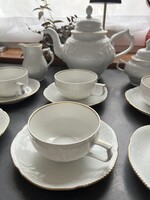 Meseszép Rosenthal "Classic Rose" "Sanssouci" porcelán teás készlet