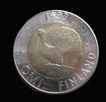 Finnország bimetál 10 márka 1993 (XE19)