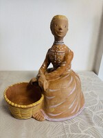 Margit Kovács girl with basket