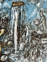 Marc Chagall szárazpecséttel hitelesített számozott kiadás