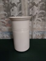 NAGYMÉRETŰ KERÁMIA PADLÓVÁZA 42X16 CM 5KG HÓFEHÉR