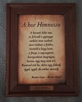 A bor Himnusza (egyedi művészi nyomat)