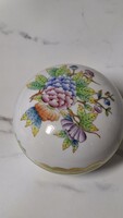 Herendi Viktória porcelán bonbonier