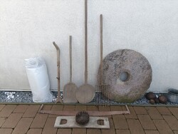 Régi szerszámok pék lapát lisztes lapát