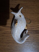 Reisenndenken G. Kerner kerámia hal alakú falidísz. Mariazell. Hibátlan. Jelzett