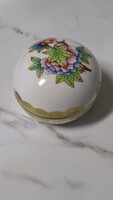 Herendi Viktória porcelán bonbonier