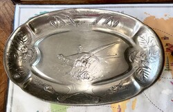 Early 1900s Kayserzinn pewter tray