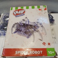 Nagyonveszélyes robotpók kreatív összerakós társasjáték puzzle spiderman b9