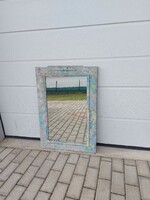 Pasztel rámájú tükör