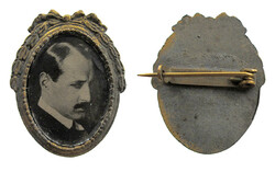 Károlyi Mihály propaganda jelvény