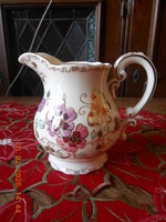 Zsolnay pillangós tejkiöntő, teás