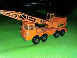 1971. LESNEY MATCHBOX SUPERKINGS K-12 Mobil Crane darus autó a képek szerint
