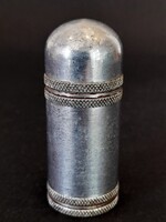 Hollóházi antique petrol aluminum lighter