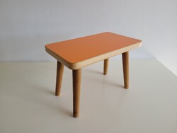 Mid century small kids' chair vintage retro stool seat
