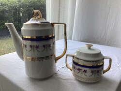Elements of a porcelain tea set from the monarchy