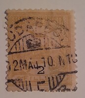 Turul 2 fillér pecsételt