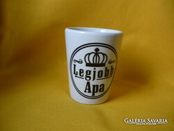 "LEGJOBB APA" FELES POHÁR