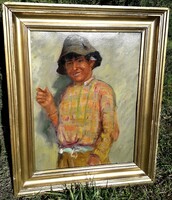 Halasi Horváth I. festmény.