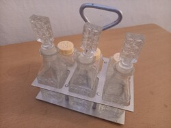 Retro hibátlan állapotú fűszertartó készlet