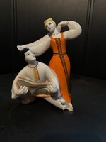 Polonne porcelán balkán avantgárd jellegű pár