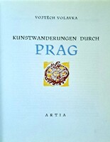 Kunstwanderungen durch Prag – Prága művészeti útikalauz, Artia kiadás