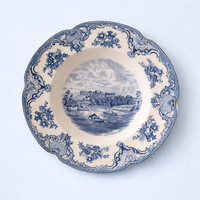 Johnson Bros „Old Britain Castles” – Windsor Castle 1792 – mélytányér