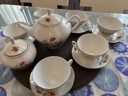 Eladó 6 személyes ARPO vadvirágos porcelán teáskészlet ​Eladó a képeken látható, hiánytalan román AR