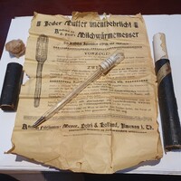 Retro higanyos tejhőmérő kórház egészségügy