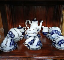 Pompadúr Zsolnay Teás+Kávéskészlet