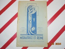 Mediatrice et reine - francia nyelvű keresztény könyv