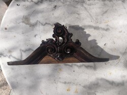 Antik Bécsi barokk rokokó faragott Fali Óra asztali óra torony dísz Bútor tükör éjjeli szekrény